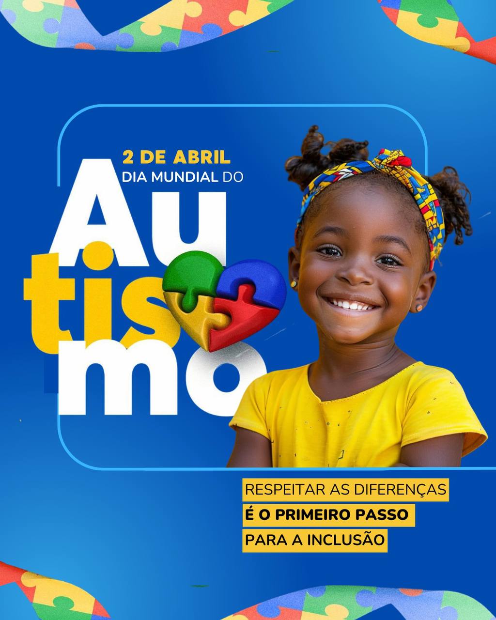Dia mundial de conscientização do Autismo 